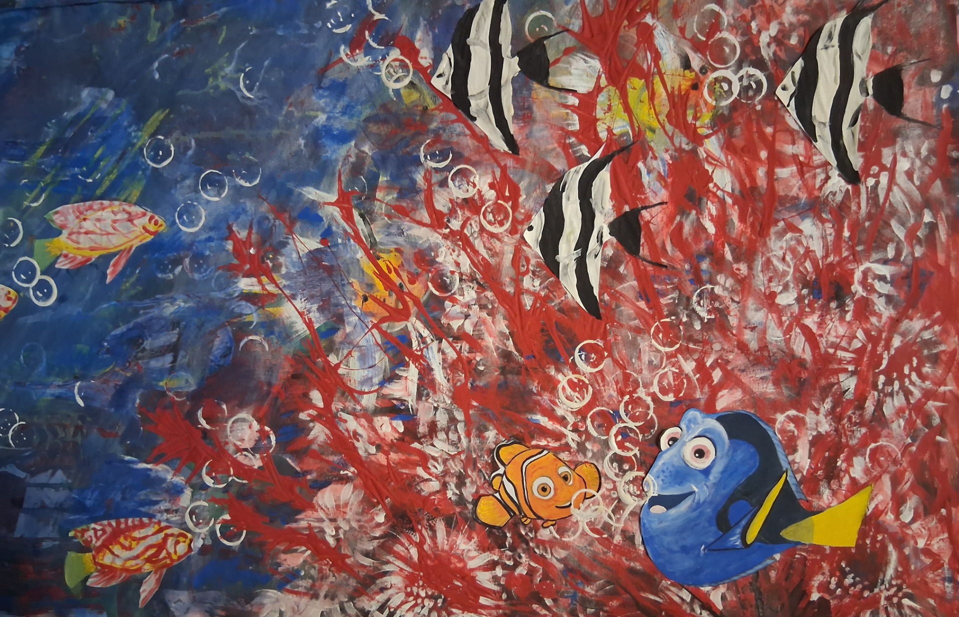 A festékbomba eredménye