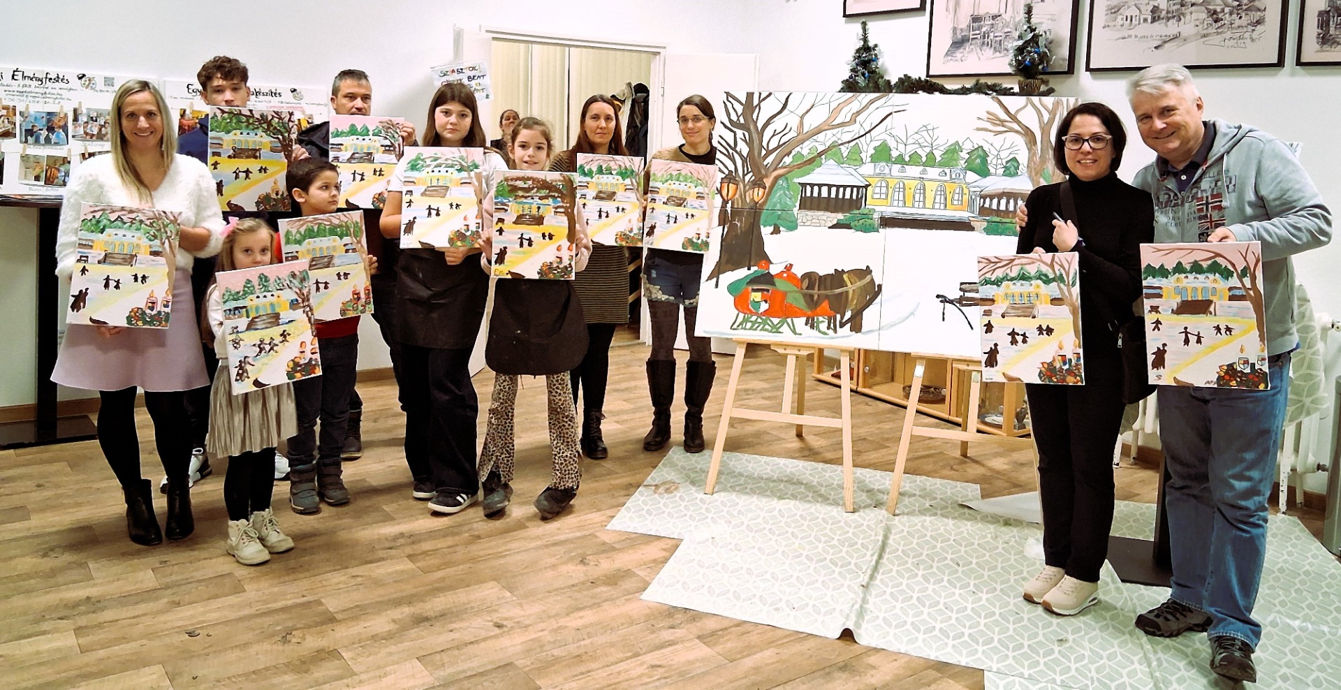 Óriásvászon is kérhető egyedi képpel!